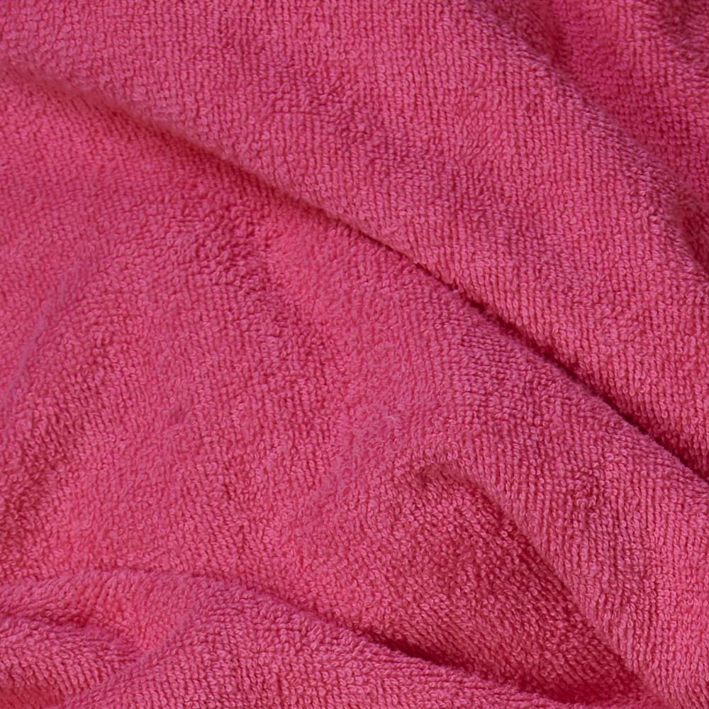 Kt KILOtela - Terry Towel, Cotton, Make Towels, Baby Accessories, Bathrobes, 100 cm Length x 160 cm Wide, Fuchsia Pink - 1 Meter