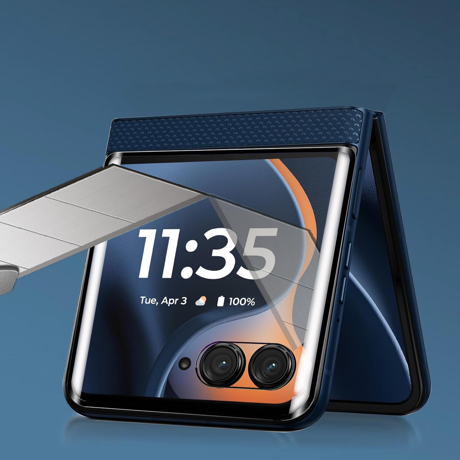 2 Pz Vetro Temperato Per Motorola Moto Razr 2024/2025 &ndash; Protezione Schermo Frontale, 9H, Anti-impronta
