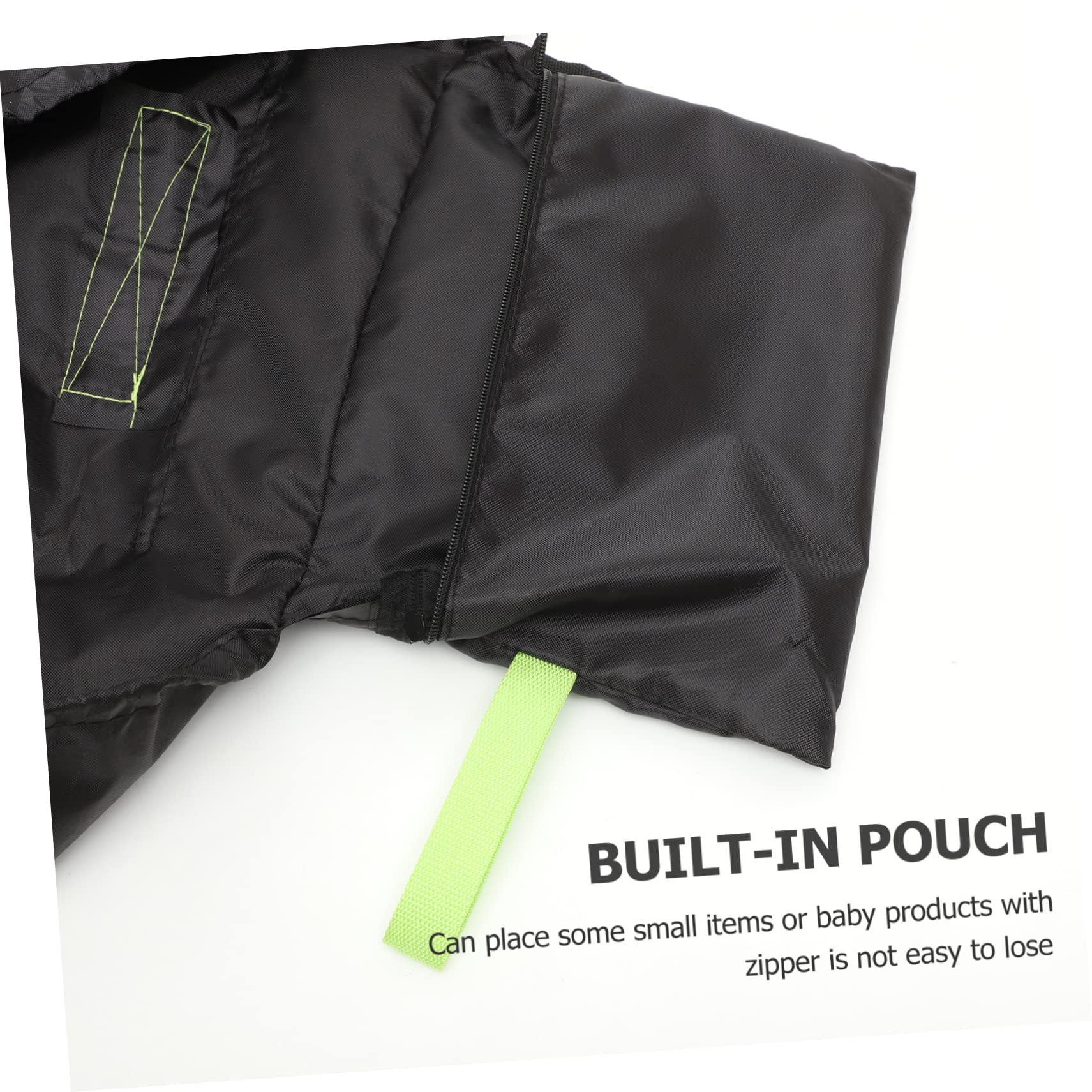 Bolsa de Viaje para Cochecito Negro de Oxford con Doble Asa