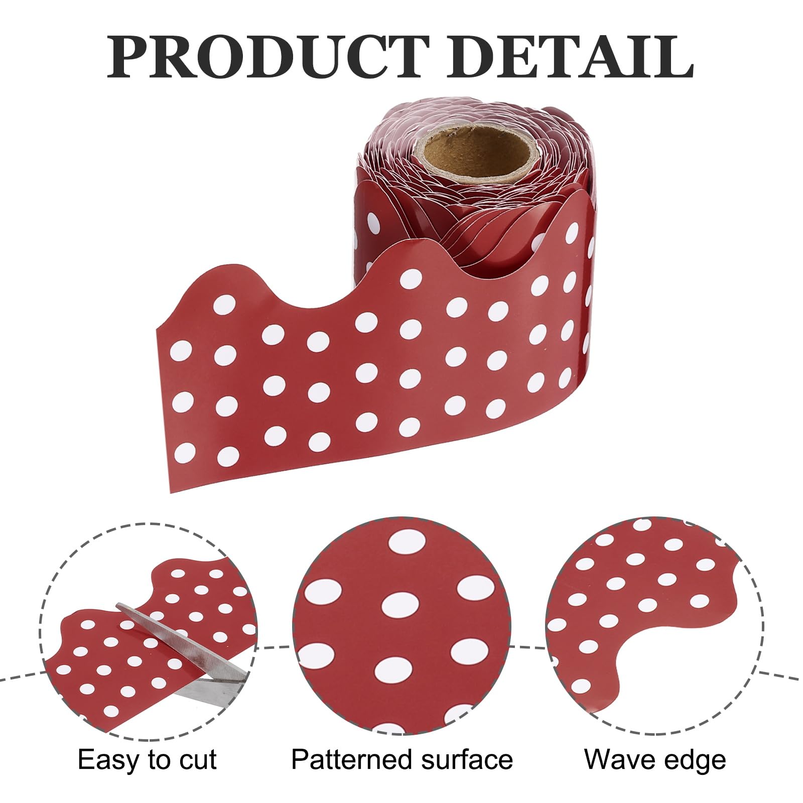 PATIKIL Dots Bulletin Board Border - Image 3