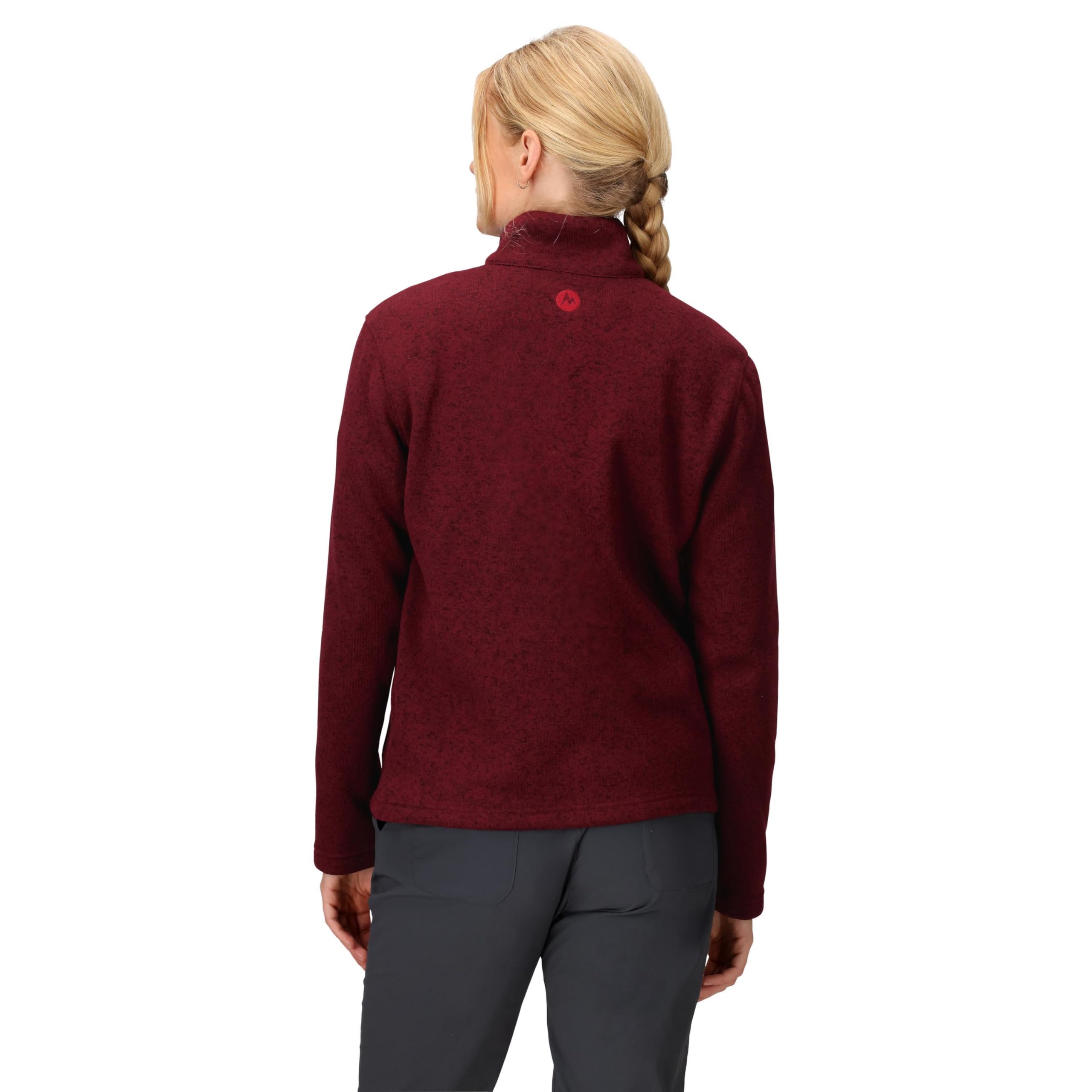 Amazon.com: MARMOT Women's Drop Line 1/2 Zip Sweater Knit Jacket