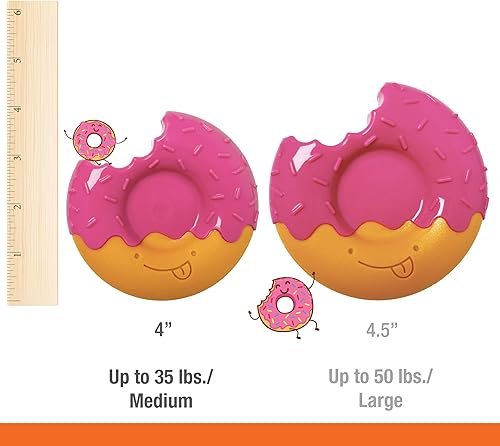 Vista 49 de Nylabone Lobster Power - Juguete masticable para perros, juguetes para perros para masticadores agresivos, sabor filet mignon, perros pequeños