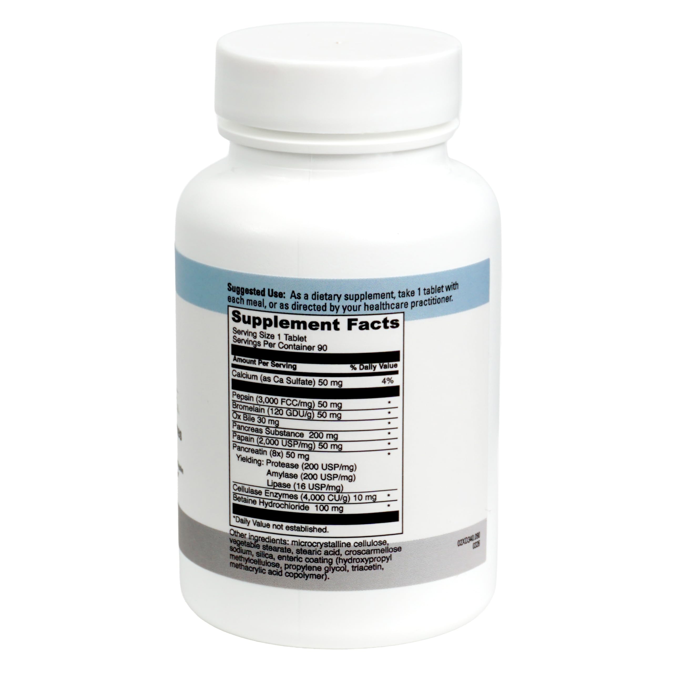 Hampton Distribution Digestive Enzymes Complete: A Premium Broad-Spectrum Formula for Gut Function and Nutrient Bioavailability. Gluten-Free & Non-GMO – 90 Tablets — Amazon image 7