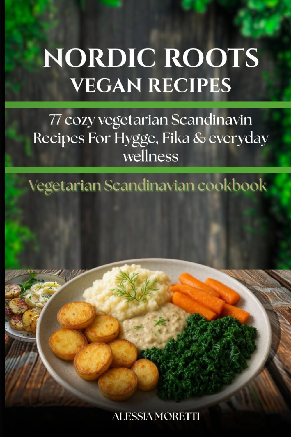 vegetarian scandinavian cookbook: 77 Cozy Vegetarian Scandinavian Recipes for Hygge, Fika & Everyday Wellness