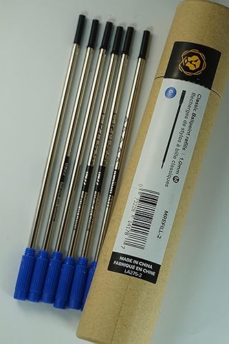 Miniatura 3 de Cross Classic Blue - Recambios de tinta mediana para bolígrafos cruzados 6 unidades por paquete nueva versión paquete de 6 unidades en tubo de