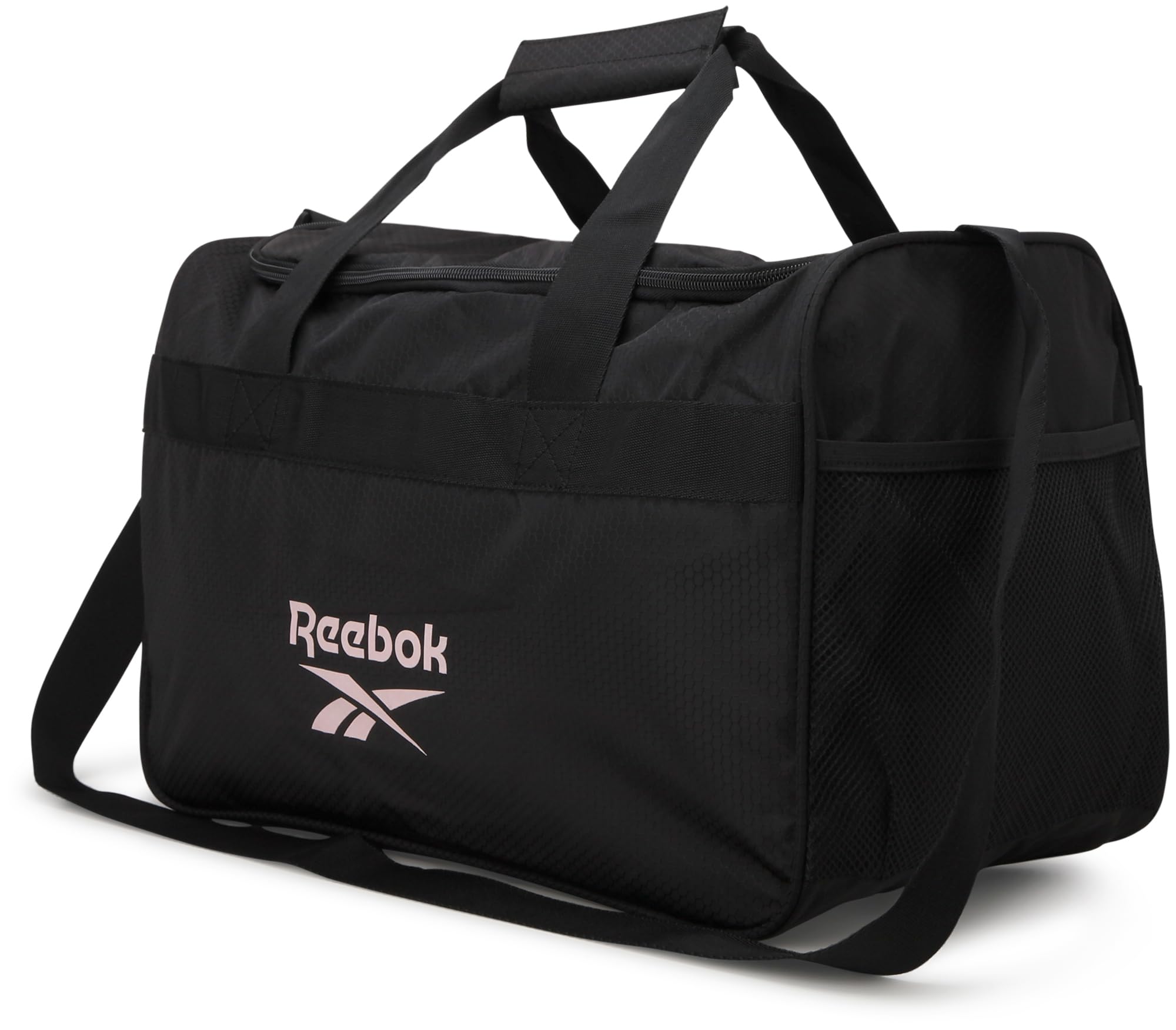 Reebok Duffle Bag - Carry On Gym Bag for Workout With Adjustable Shoulder Strap - Compact Travel Bags for Women and Men, Size One Size, Warrior II