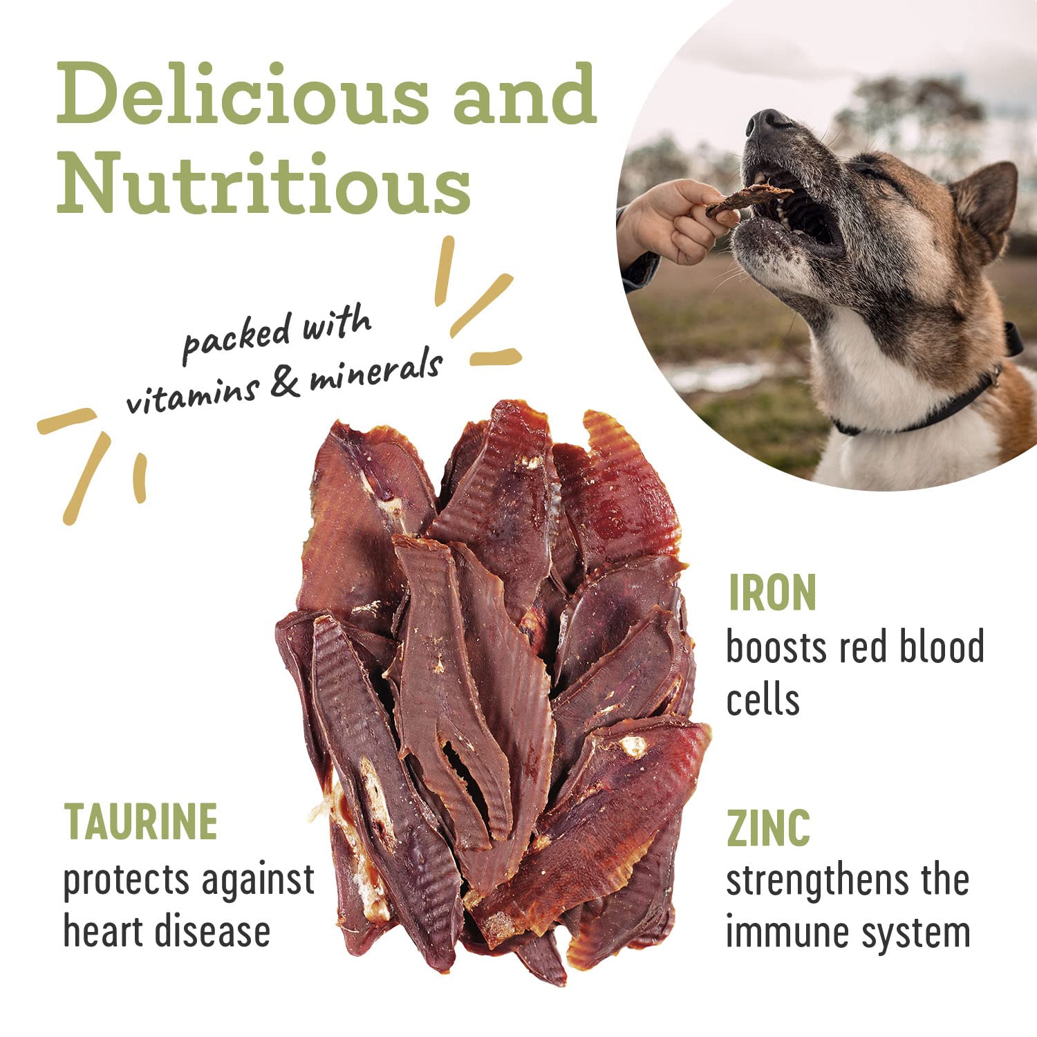 Farm Hounds - Pork Kidney - Premium Natural Jerky for Dogs - Made from 100% Humanely Raised Pork- Organ Treats - Great for Training & Treats - No Added Fillers - Made in USA - 4oz -1 Pack