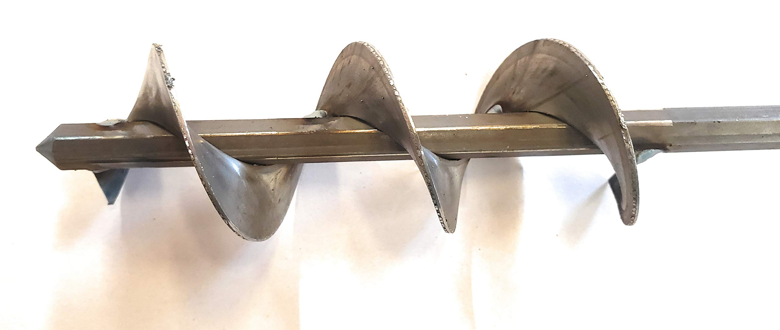 Performance Trapping Gear Dirt Hole Auger - 2" X 18", Fits 1/2" Drill Chuck, Made In USA