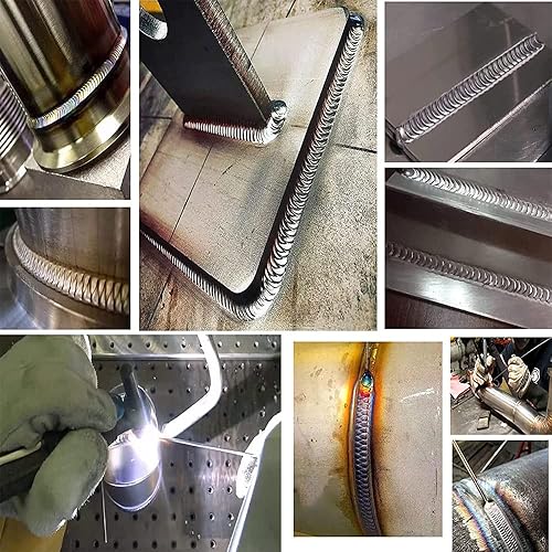 Miniatura 7 de Utoolmart 3.3 ft de alambre de soldadura de titanio de 0.047 in de diámetro de la industria de titanio soldadura de titanio alambre suave 2 unids