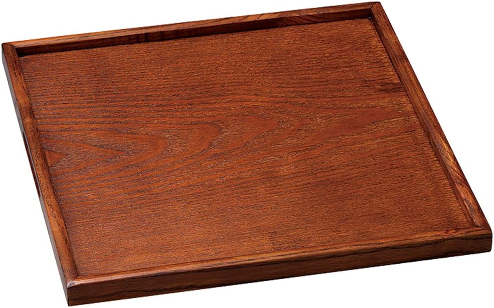 Yamashita Craft 13047300 Wood Grain Equilateral Bon, 11.6 x 11.6 inches (29.5 x 29.5 cm)