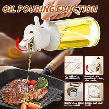 Amazon.com: YARRAMATE Large Capacity 2 in 1 Oil Sprayer for