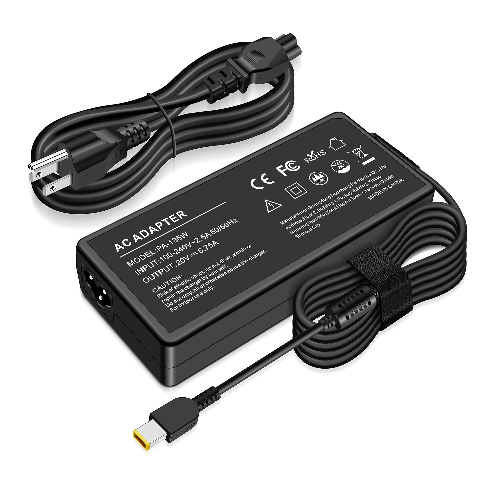 Amazon.com: 135W Charger Compatible with Lenovo ThinkPad Universal