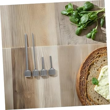 piping tip 4-Piece Set Cake Piping Tips Set Stainless Steel Puff Cream Nozzles Icing Piping Tip DIY Donut Pastry Syringe Cupcake Desserts