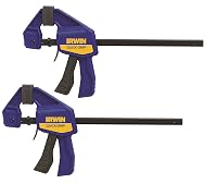 IRWIN T5462EL7 Quick-Grip Kompakt-Einhandzwinge 150 mm mit LED-Anzeige