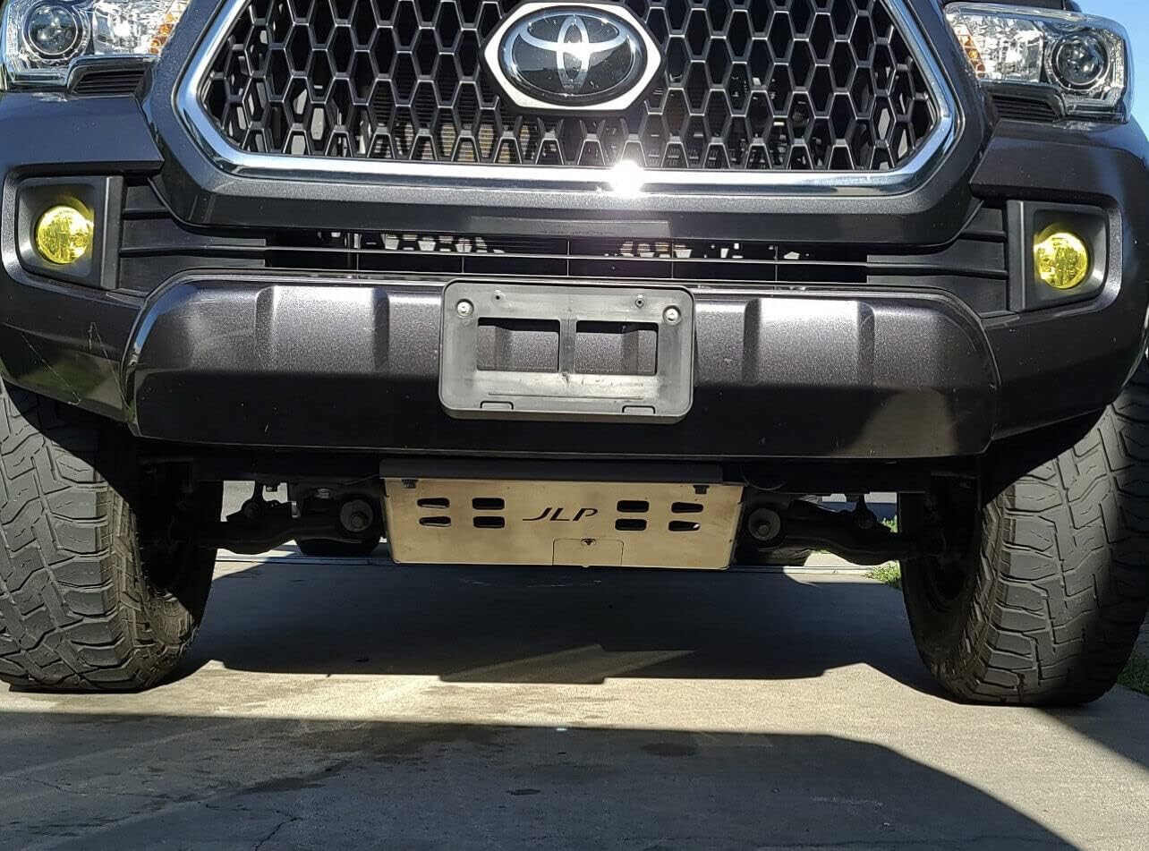 JLP Front Skid Plate Engine Protection Shield 2016-2022 Tacoma 4WD Heavy Duty Aluminum Plate