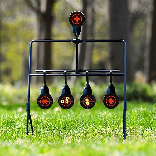 Miniatura 8 de Calcomanías de blanco de salpicaduras, objetivos de papel reactivo de 3 pulgadas, 250500 unidades de objetivos adhesivos de disparo con impacto