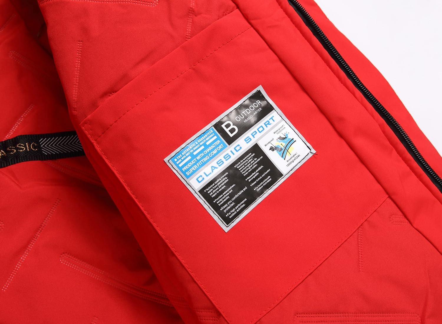 Keevoom Mens Winter Coats Warm Snow Coat Windproof Mountain Raincoat Waterproof Hooded Snowboarding Ski Jackets for Men