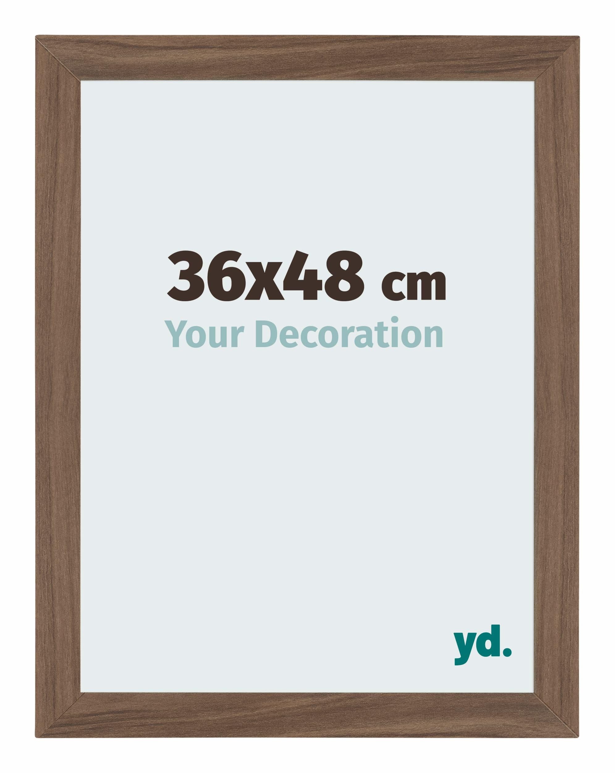 Your Decoration - Puzzle frame 36x48 - Walnut Dark - Puzzle frame 500-1000 Pieces - MDF Photoframe - Mura