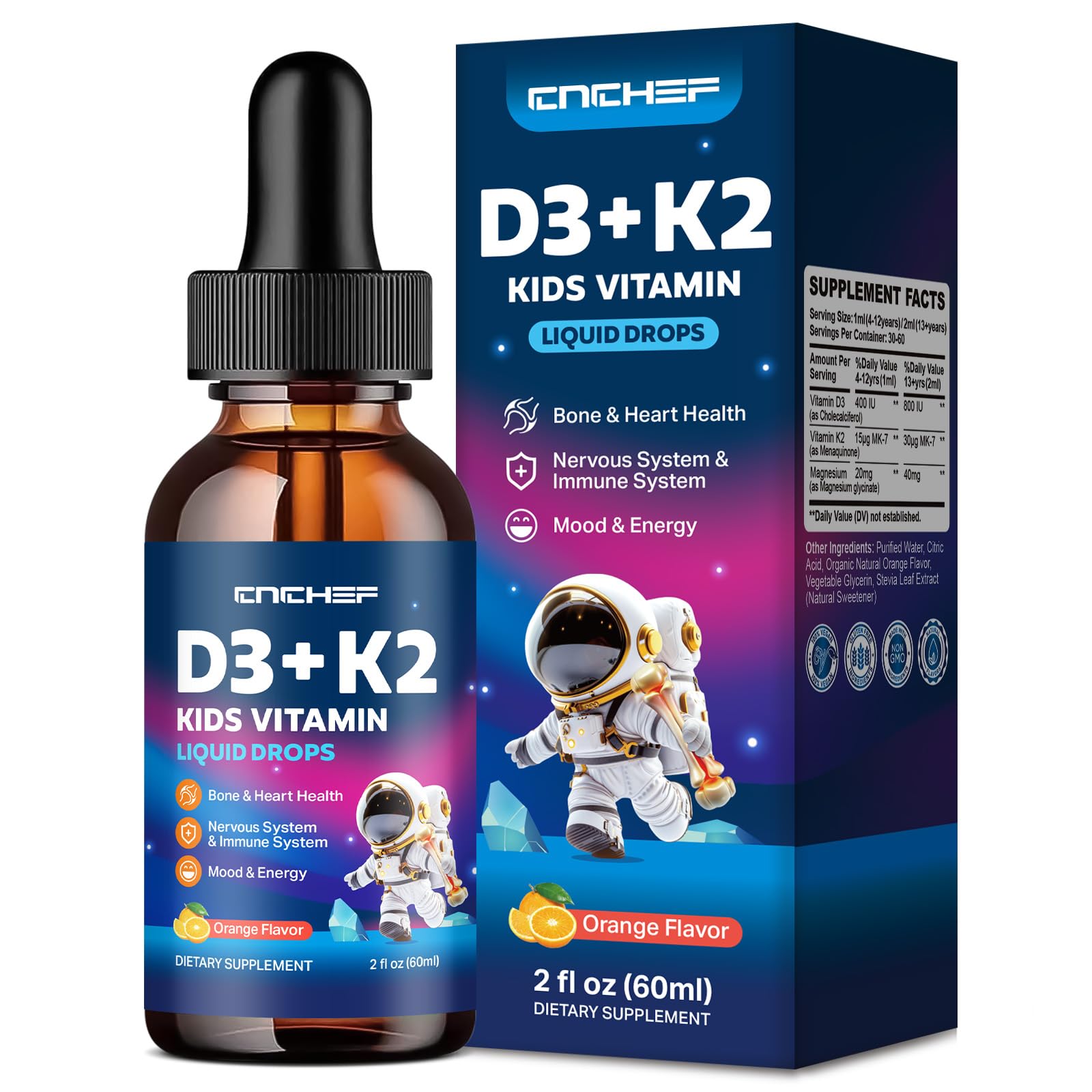 Vitamin D3 K2 Drops for Kids
