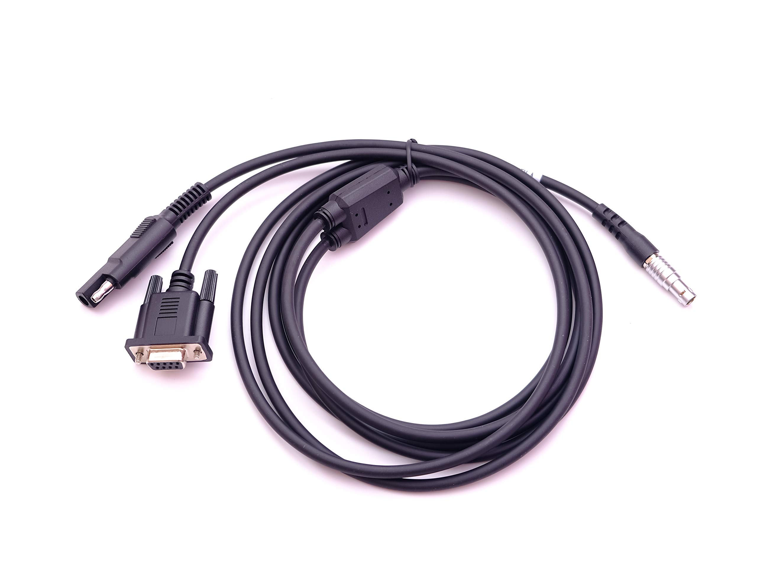 unbrandunbrand Total Stations Data Power Cable Hirose 5 pin to DB9 RS232 COM Cable for TOPCON Sokkia Total Stations