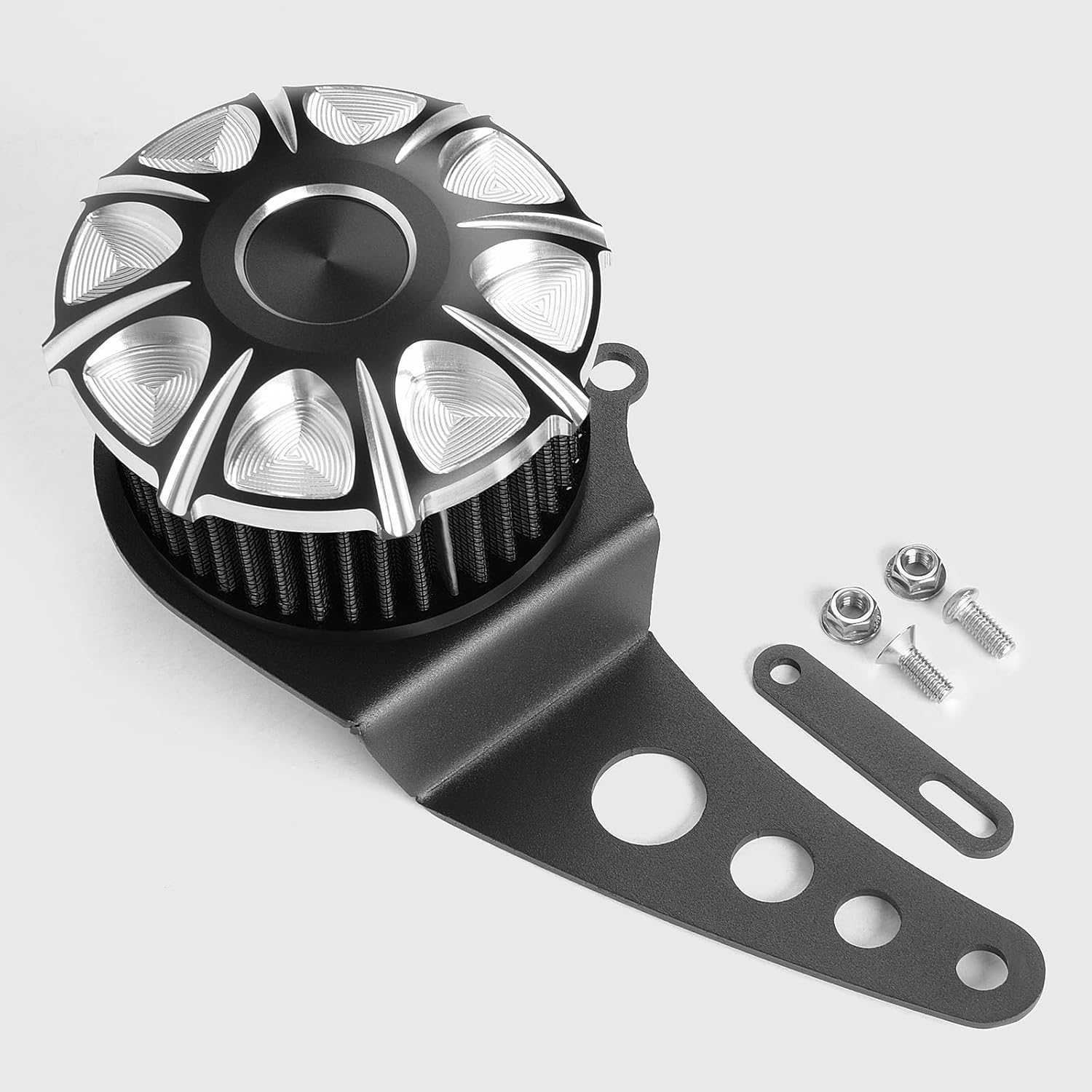 Motorcycle Engine Cover Guard Right Side Decorative Trim cover Engine Shield Plate Cover fit for Ho&n&da Rebel CMX250/300/500 CL250 CL300 Accessories 2017-2024 (Black)