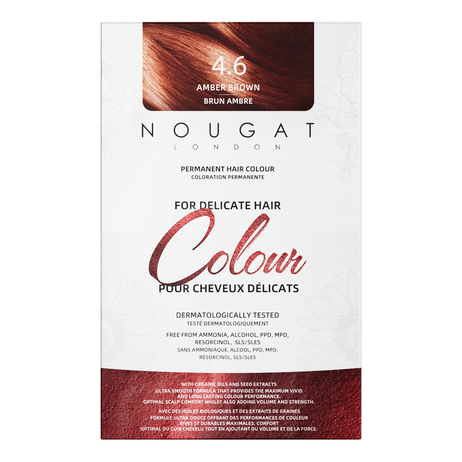 Nougat Amber Brown