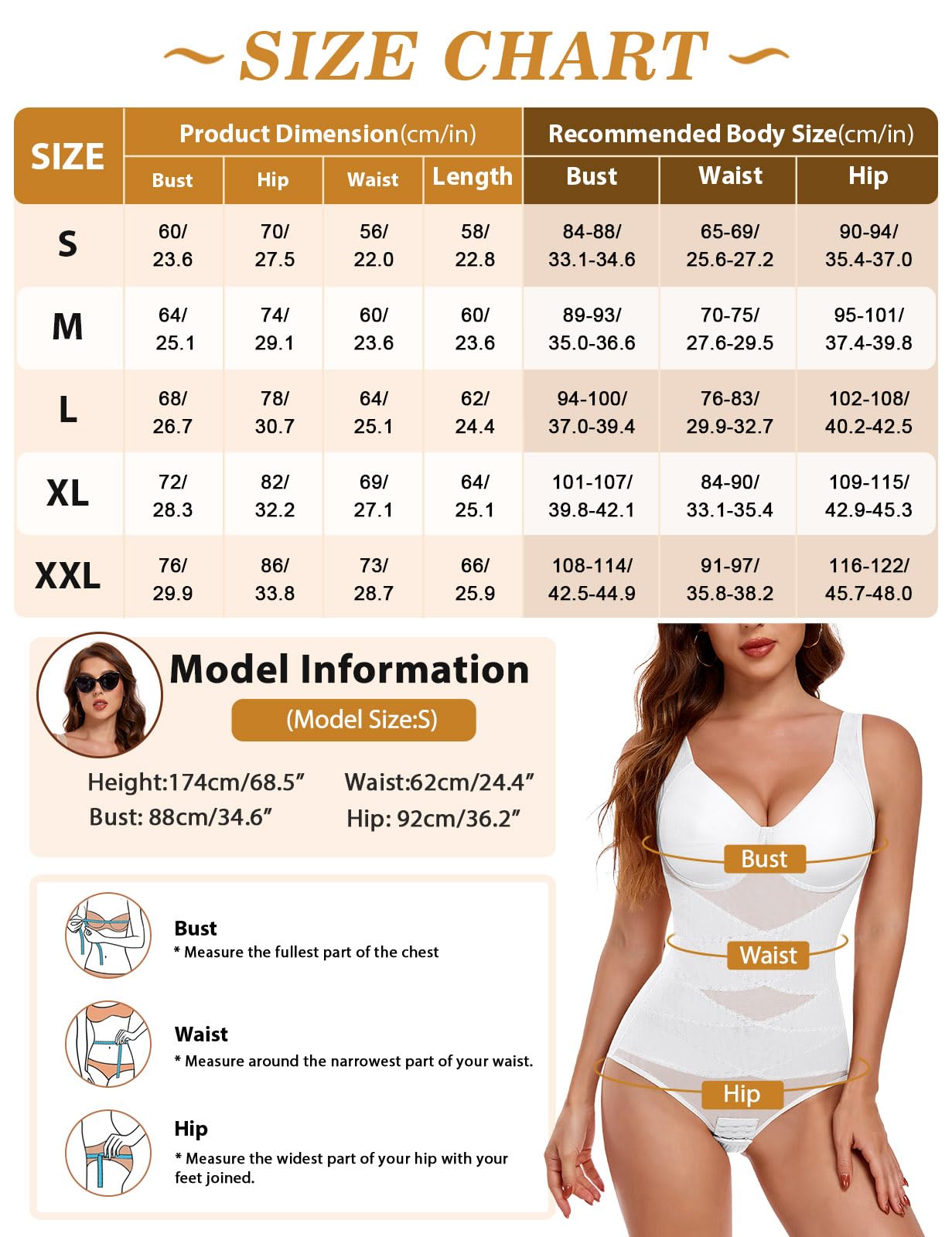 Yuson Girl Body Reductor Mujer Bodies Faja Moldeadora Bodysuit Control Abdomen Plano Adelgazante Body Shaper Sin Costuras Levanta Glúteos Almohadillas Extraíbles Shapewear Posparto