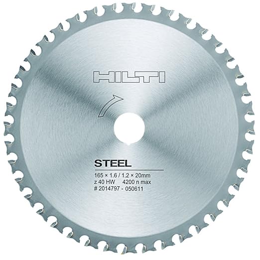 Hilti Circular Saw Blade C SC mu 165X20 
