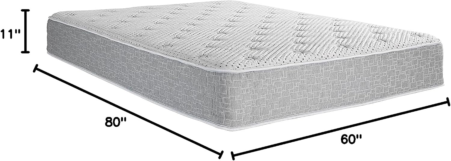Tulo Hybrid Mattress dimensions: 80 inches length, 60 inches width, 11 inches thickness