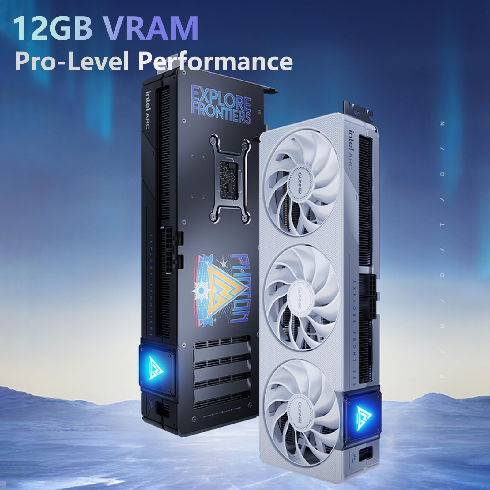 GUNNIR Intel Arc B580 12GB 箱無し Amazon.com: WEELIAO GUNNIR Intel Arc B580 12GB Photon OC