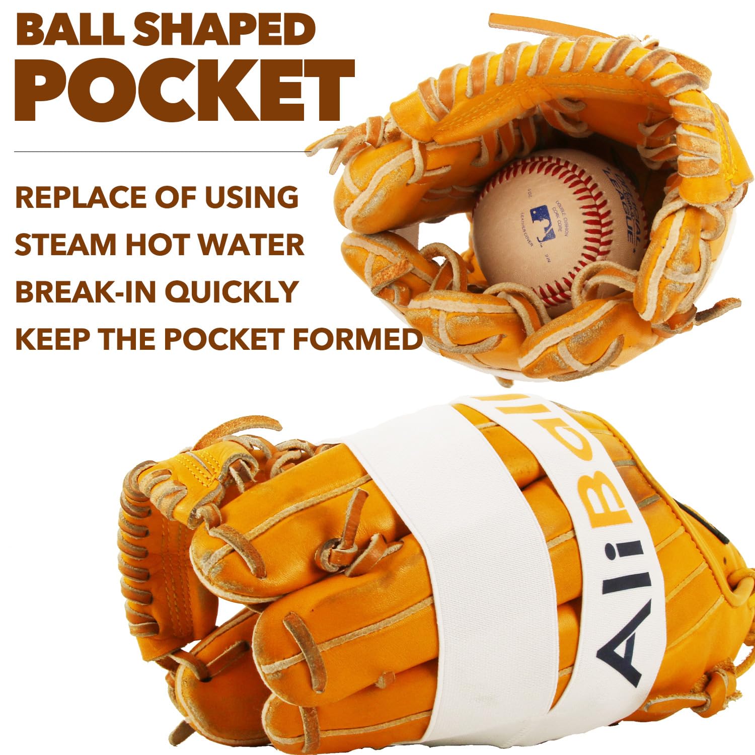 Lot de 13 gants de baseball à casser, gants enveloppants, maillets