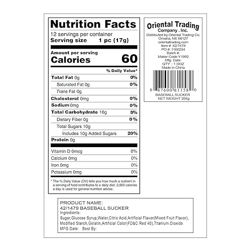 Miniatura 2 de Lechones en forma de béisbol (12 paletas envueltas individualmente) Dulces de fiesta deportiva