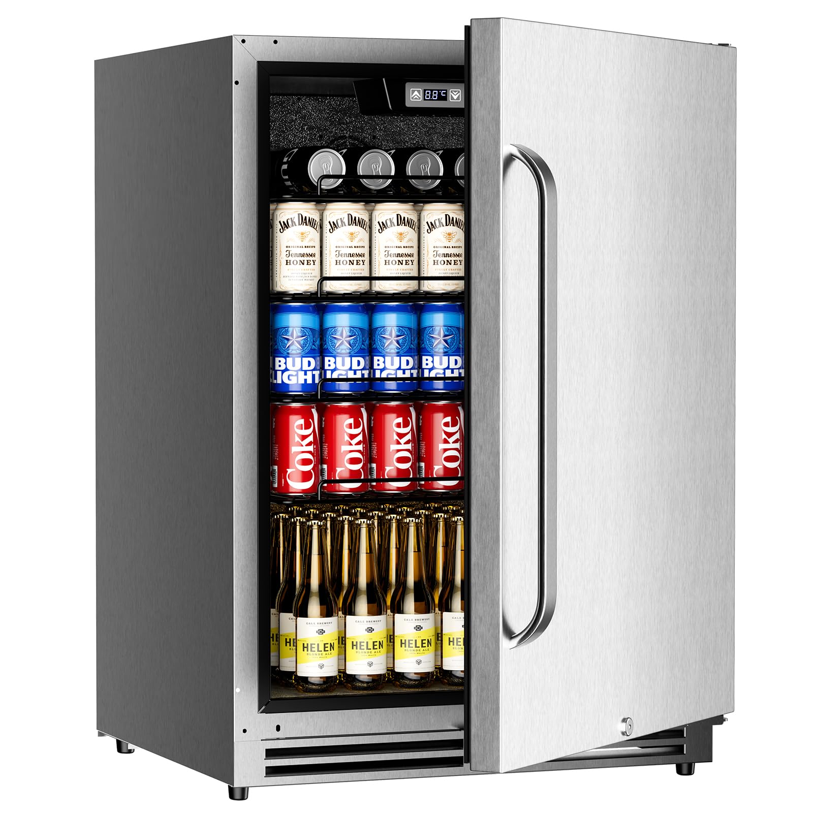 Vinofrost BC145 Beverage Cooler Stainless Steel