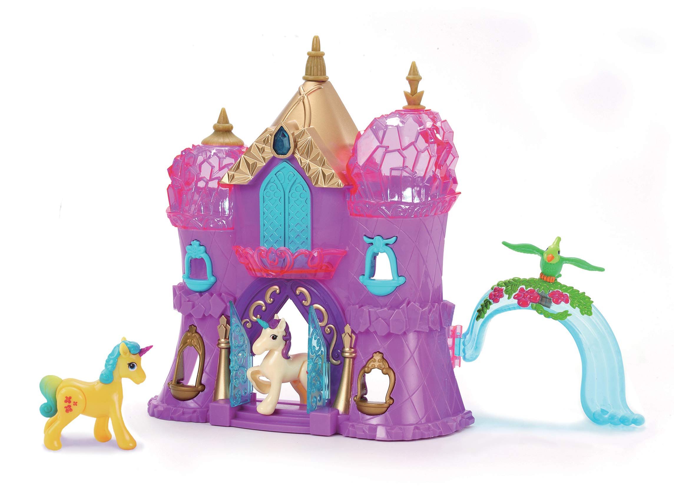 PJ Power Joy Play Home Magical Crystaland, With 20 Gems, Lights And Music, 3 Figures And Accessories, 1206L