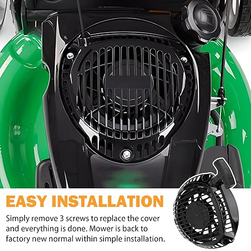 Miniatura 47 de Conjunto de arrancador de retroceso de cuerda Predator 212, reemplazo de Predator 212cc, 5.5HP 6.5HP 7HP, Coleman CT200U BT200X Trail CT200U-EX