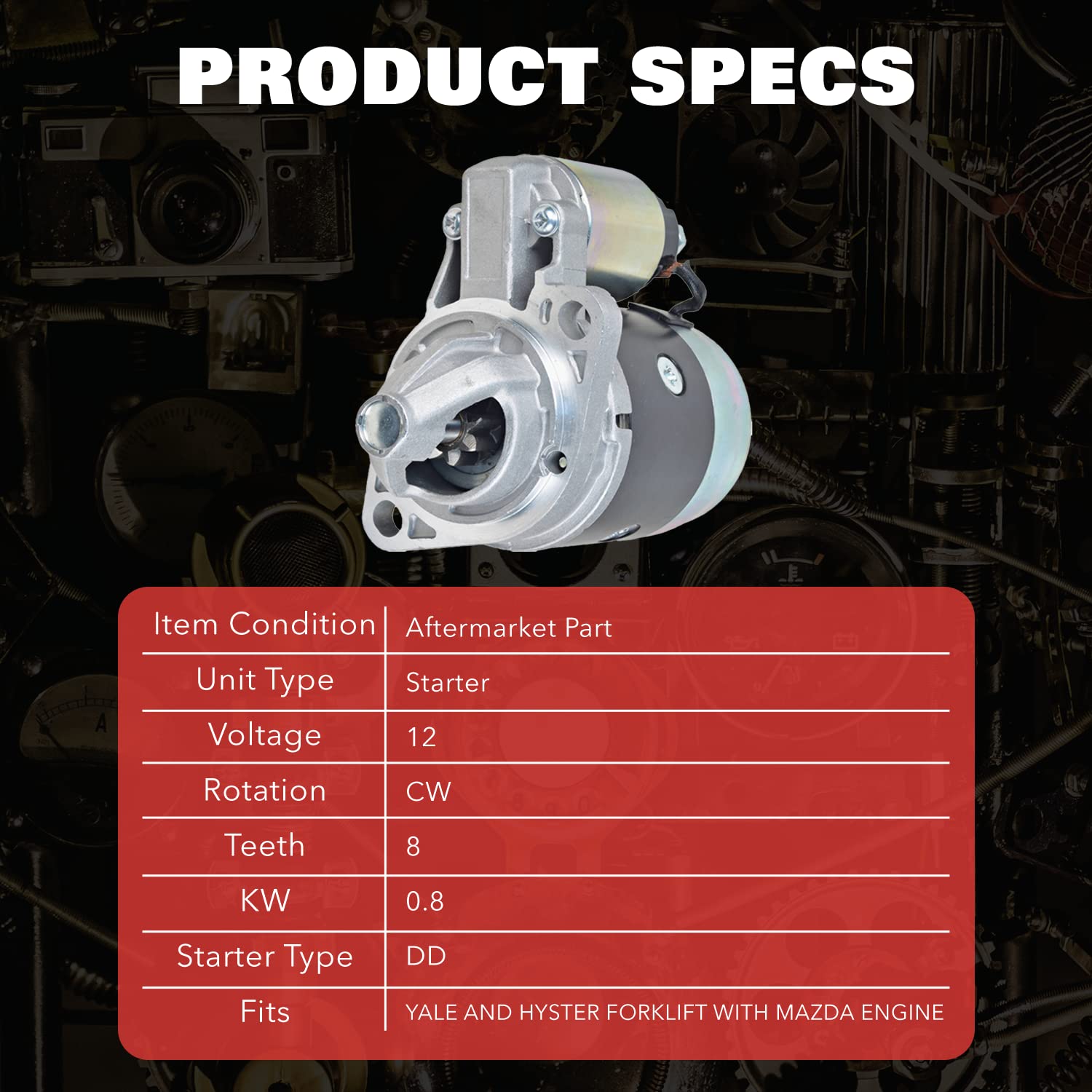 Amazon.com: DB Electrical 410-48012 Starter Compatible With