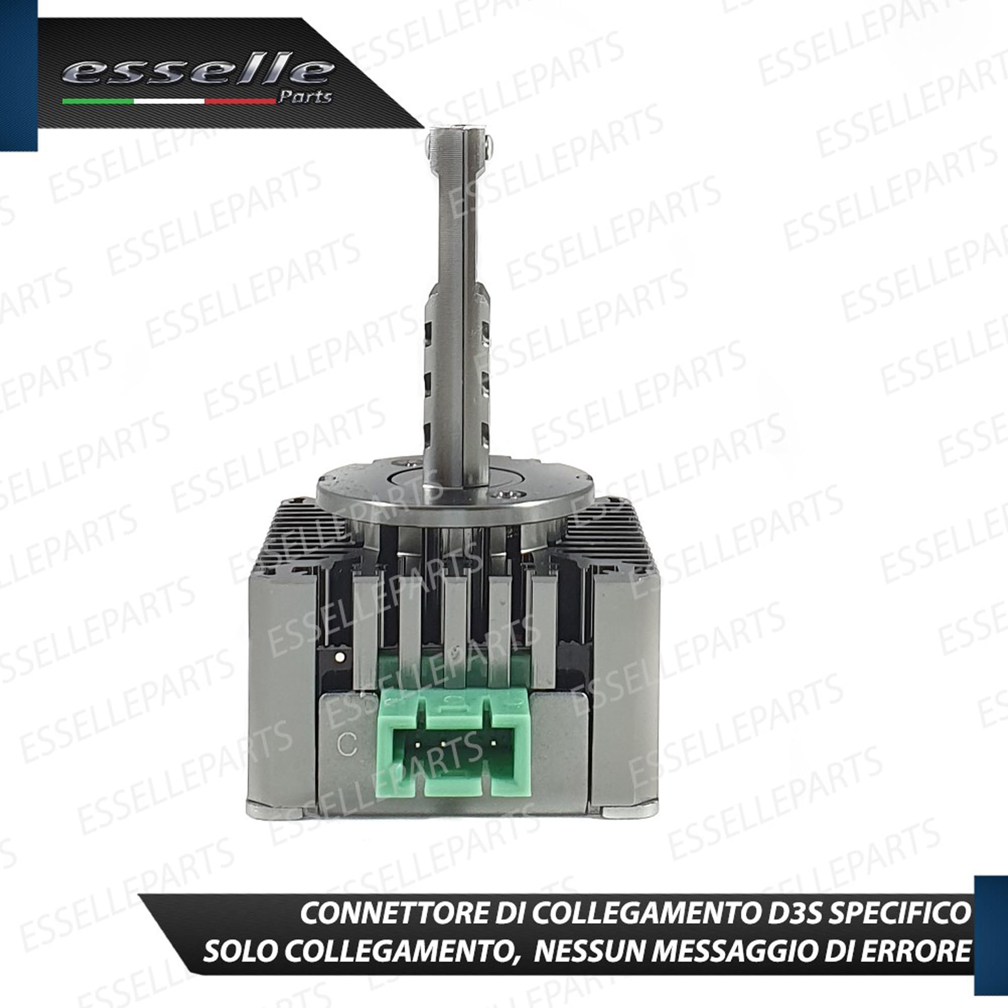 Coppia Lampade D3S LED 12000 Lumen 6000K specifiche per Alfa Romeo Stelvio – Conversione da Xenon a LED Plug & Play Canbus – Luce Bianco Ghiaccio Ultra Potente – 35W CSP Alta Luminosità