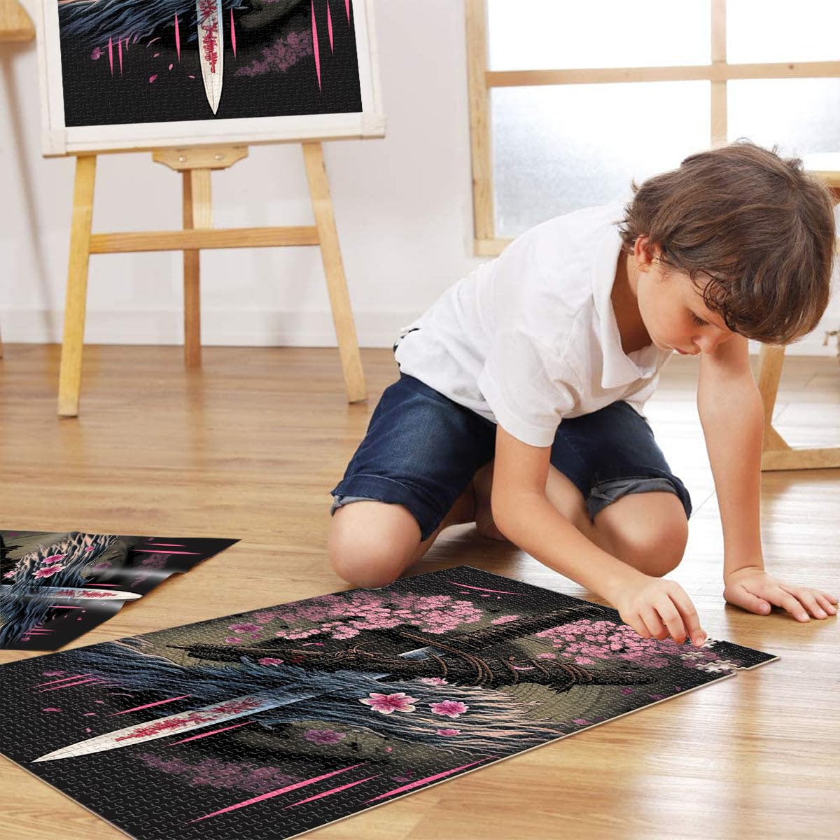 Puzzle per Adulti 2000 pezzi Puzzle di precisione a Lama Vecchio Gioco di Puzzle Stimolante e Gioco Familiare 27,56 "x 39,37"