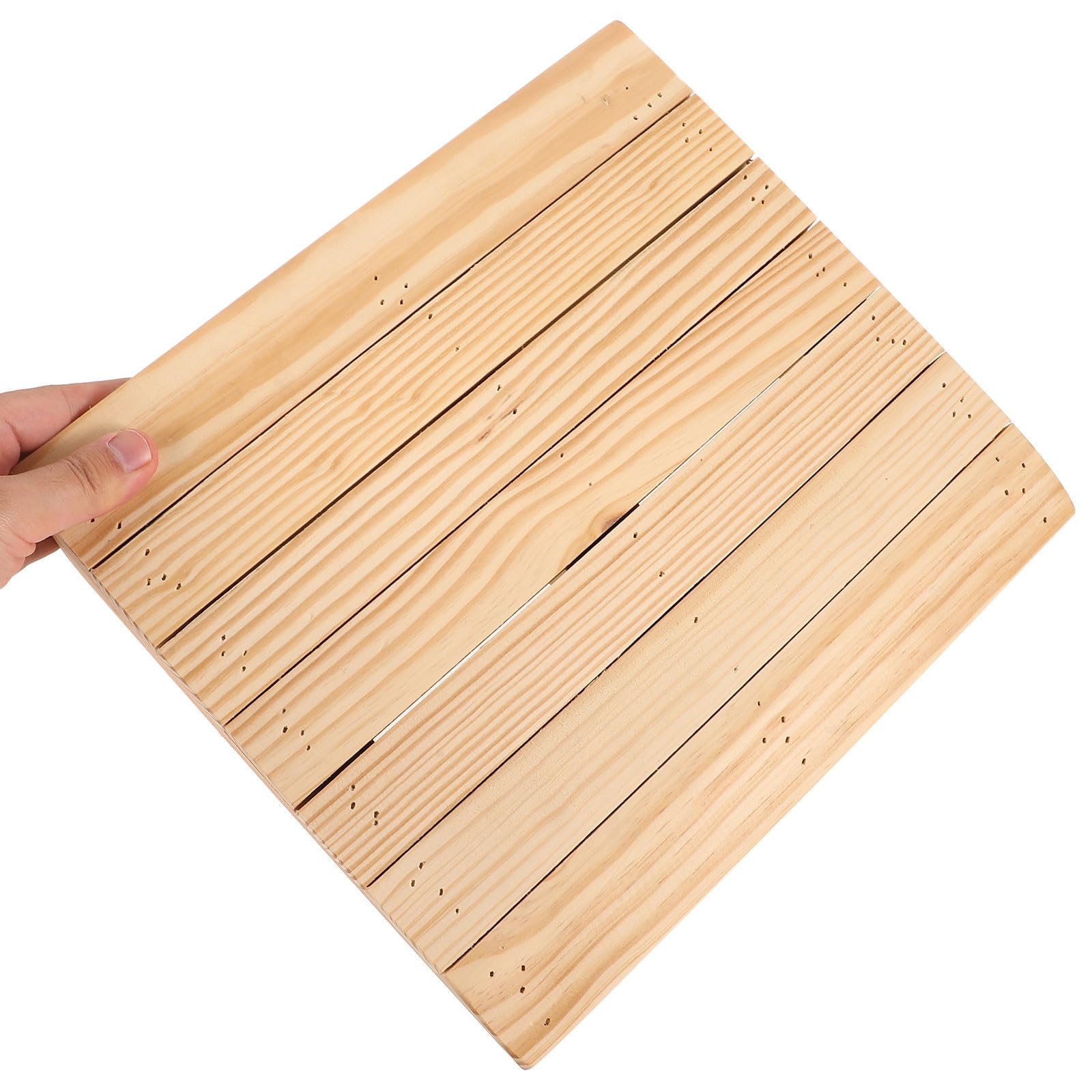 Tofficu Rampa de Madera Beige para Motocicletas y Perros Ajuste Estable para Umbrales en Entradas Exteriores y Accesos Domésticos