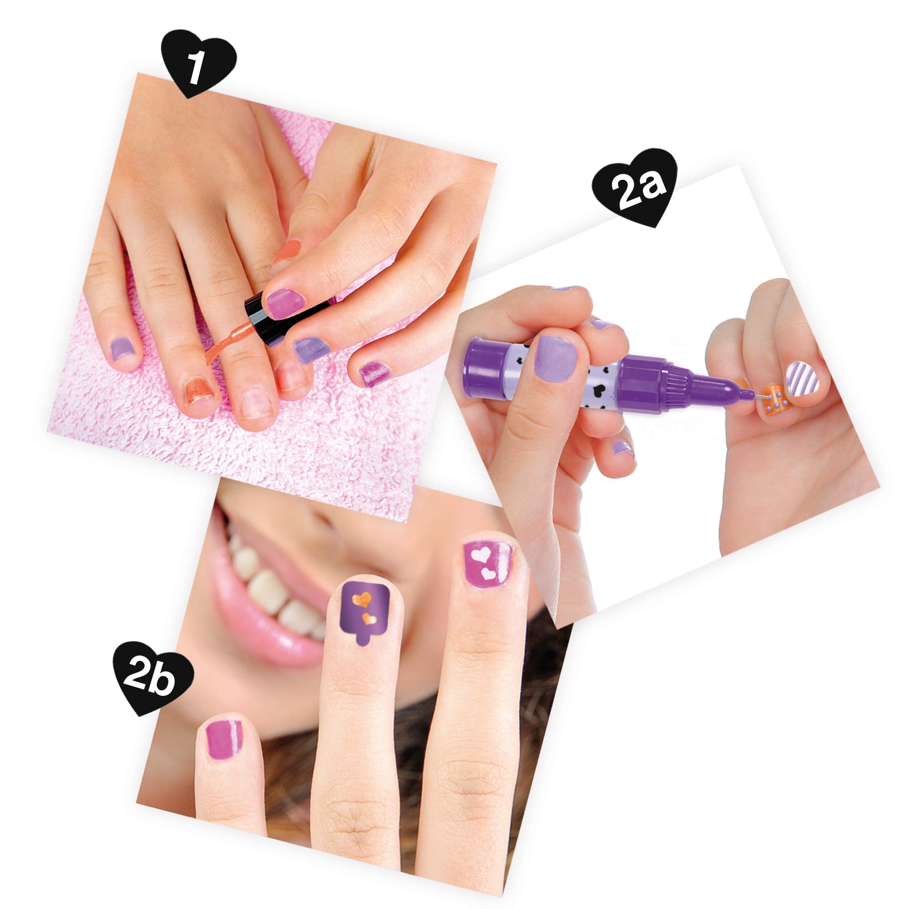 Diset - Centro de uñas de fantasía de la Señorita Pepis, Set de manicura a Partir de 5 años
