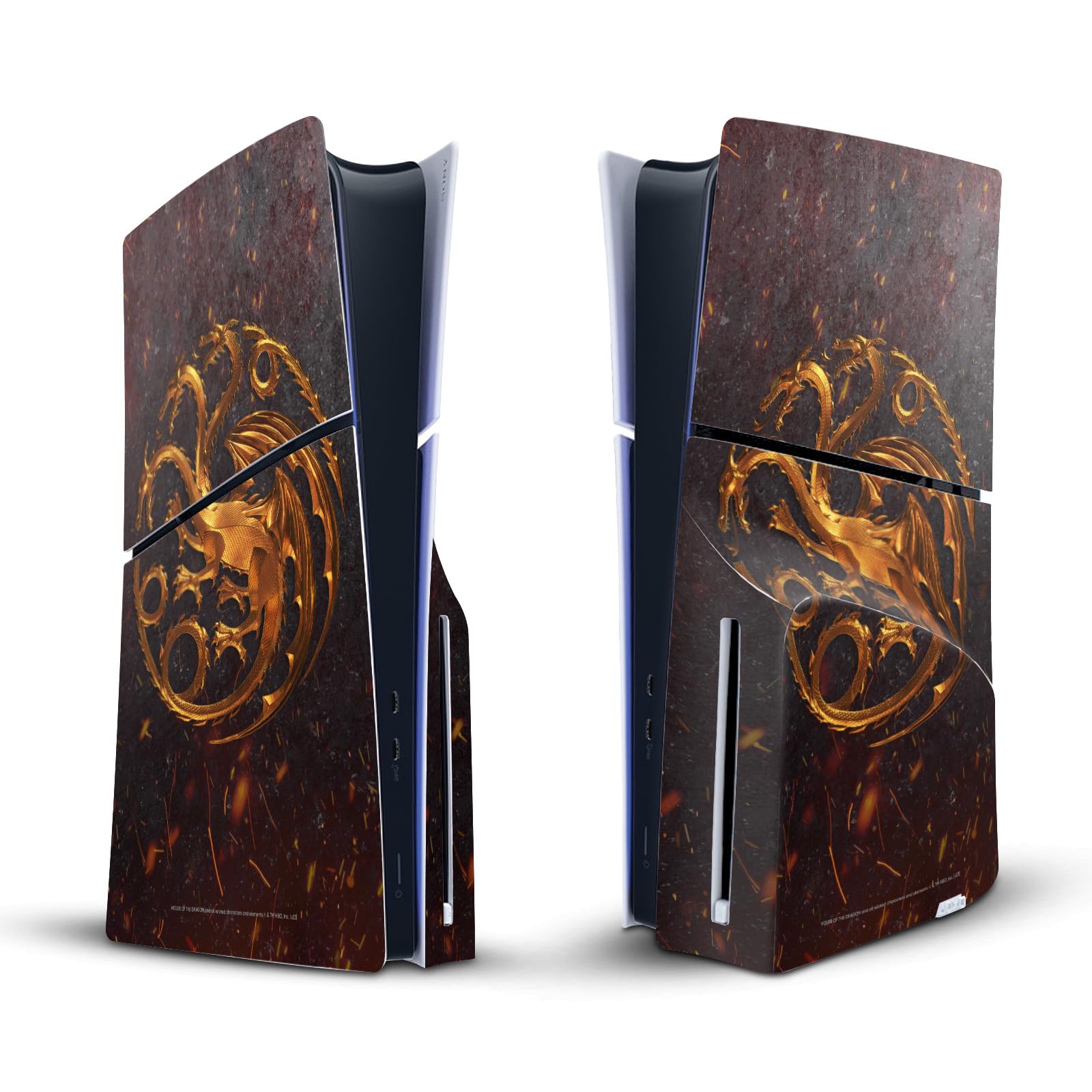 Autocollant PS5 Slim House of the Dragon pour sublimer votre salon