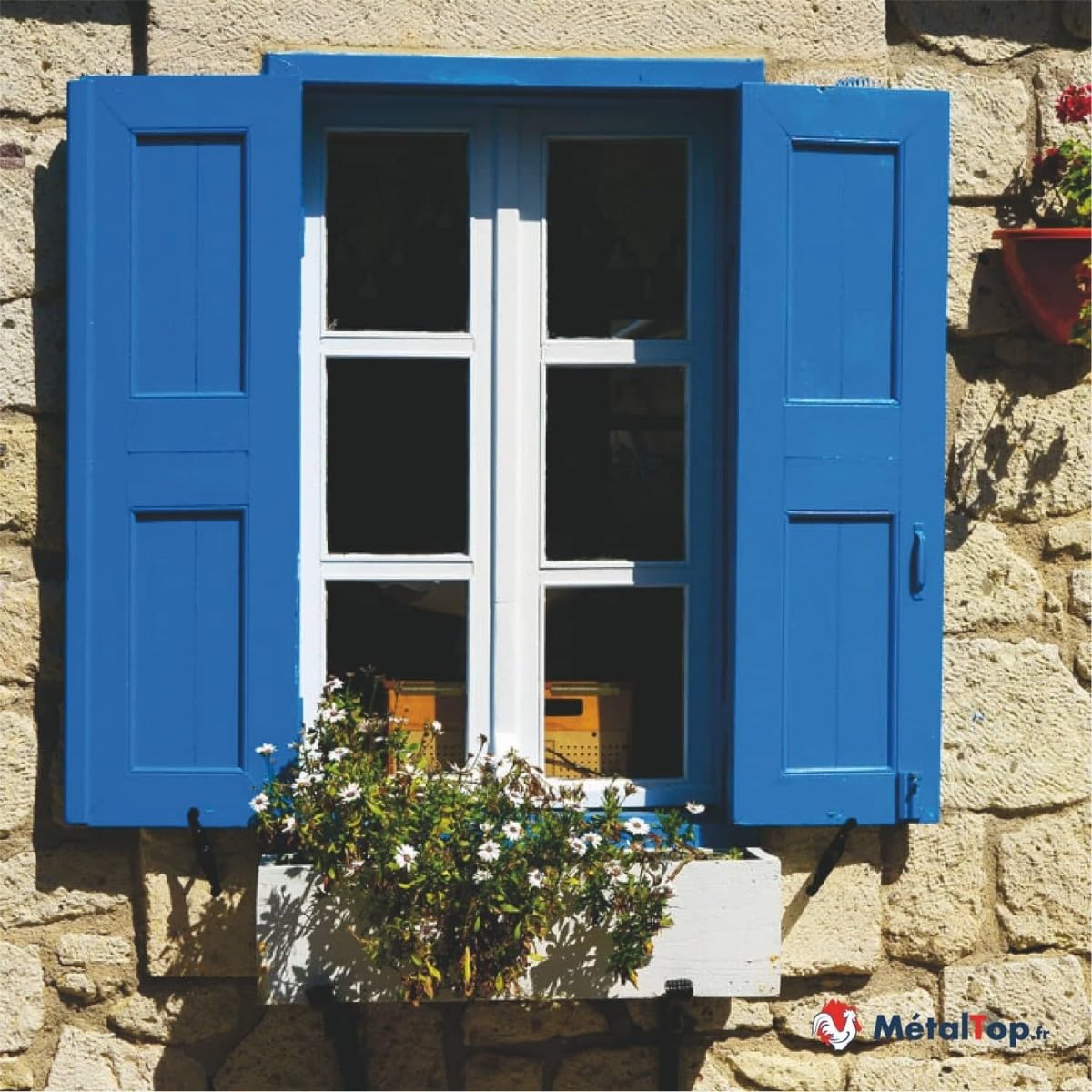 Peinture Volets Bois Gris Anthracite RAL 7016-1 L Microporeuse Anti-UV Anti-humidité Haute Protection 15 Ans