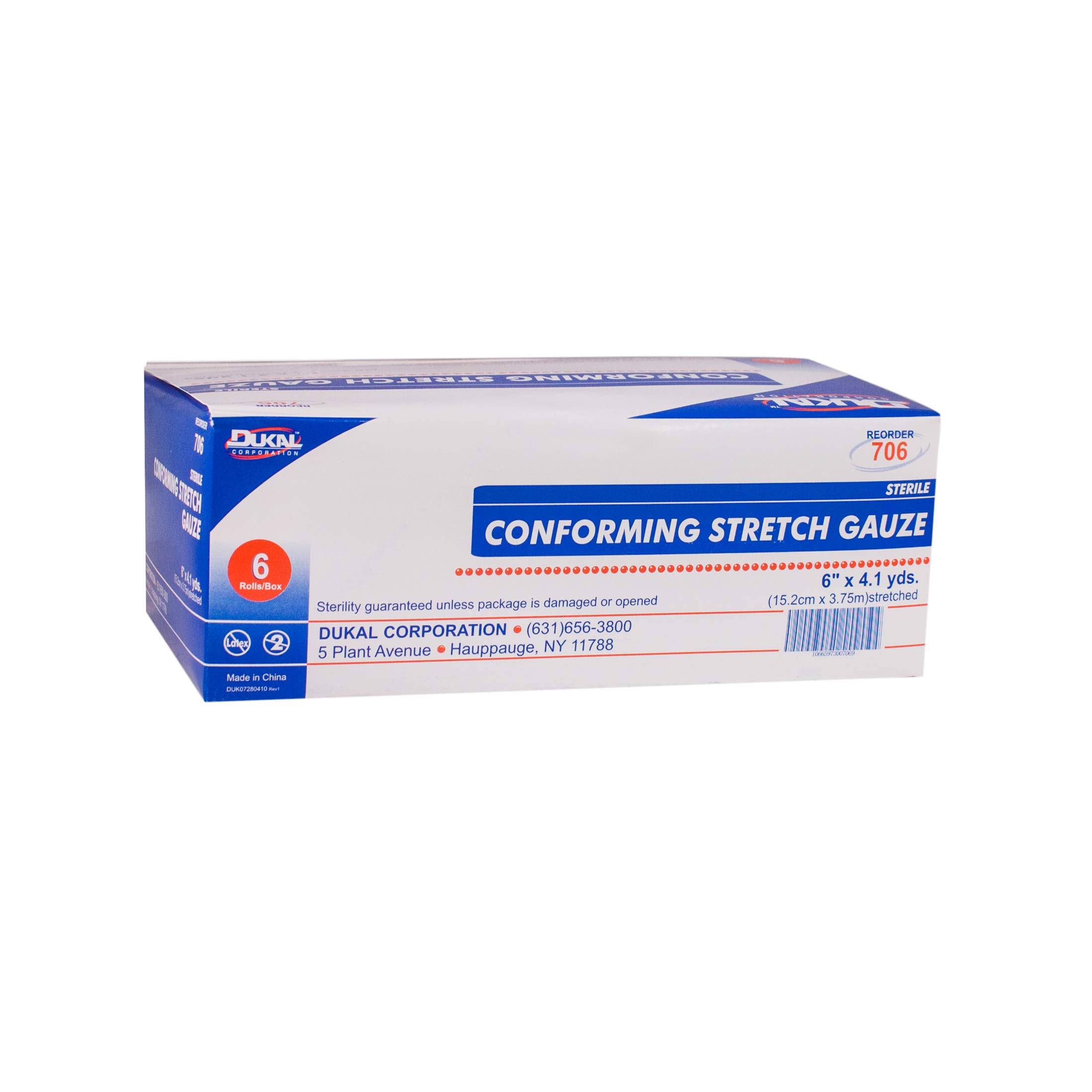 Dukal 64752 Conforming Stretch Gauze Bandage, 2" X 4.1 yard., Non-Sterile, 12 Roll — Amazon image 3