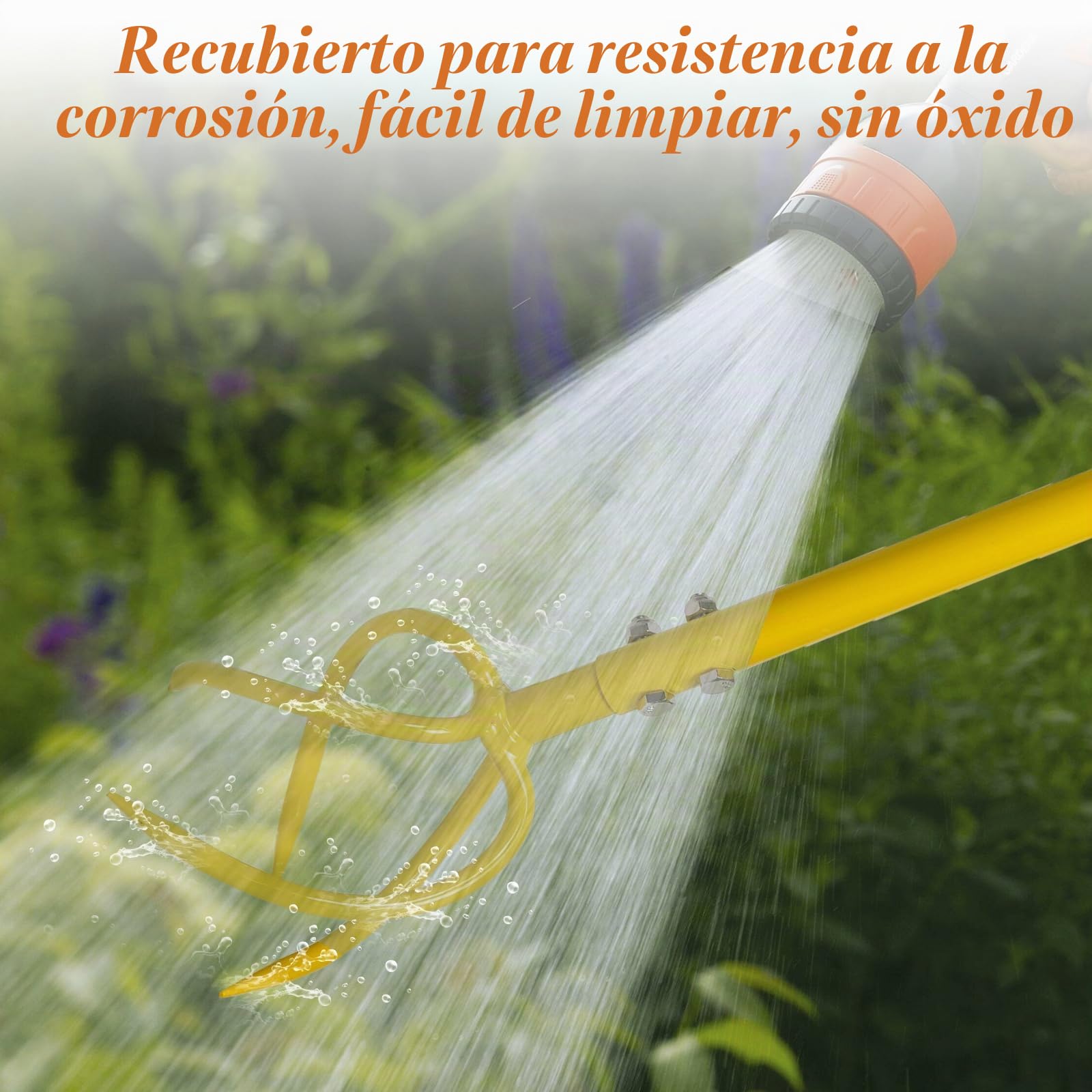 BARAYSTUS Garra de jardín cultivador manual para suelo, malas hierbas y tierra