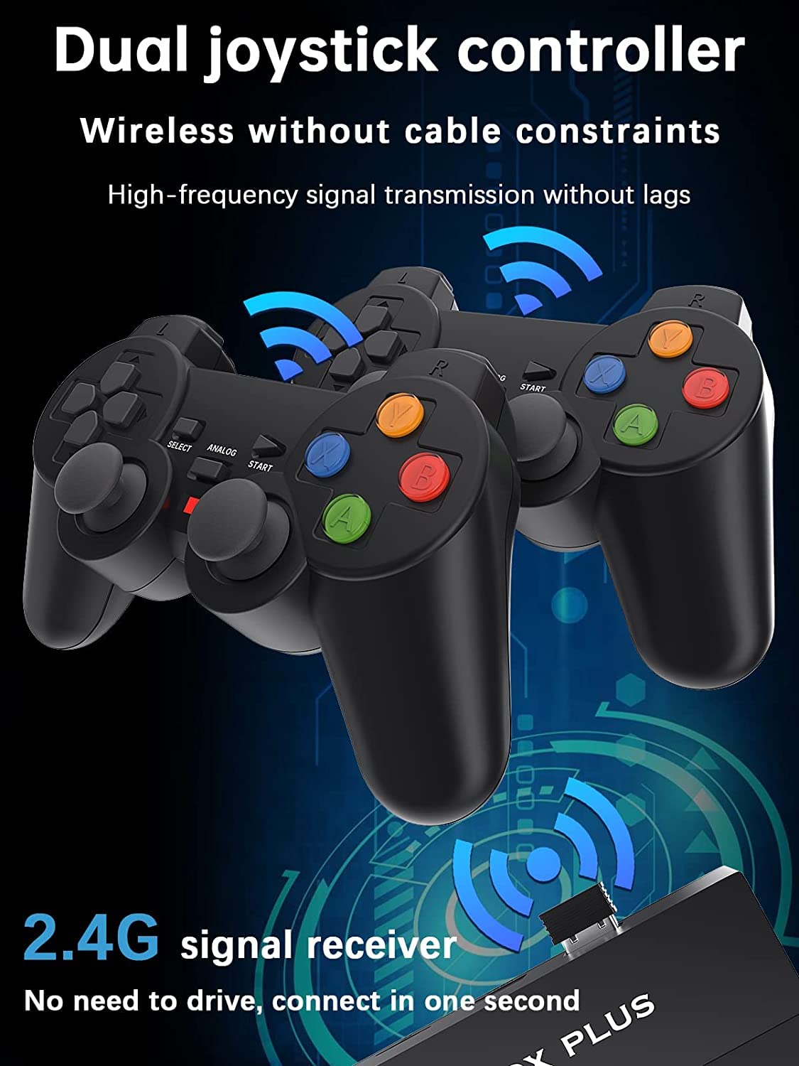 Consola de Juegos Retro, Super Game Box, integrada en más de 10000 Juegos clásicos 2D/3D, Salida HD 4K, Consola de Juegos Plug and Play, Compatible con 25 emuladores de Juegos, Adecuado para el hogar