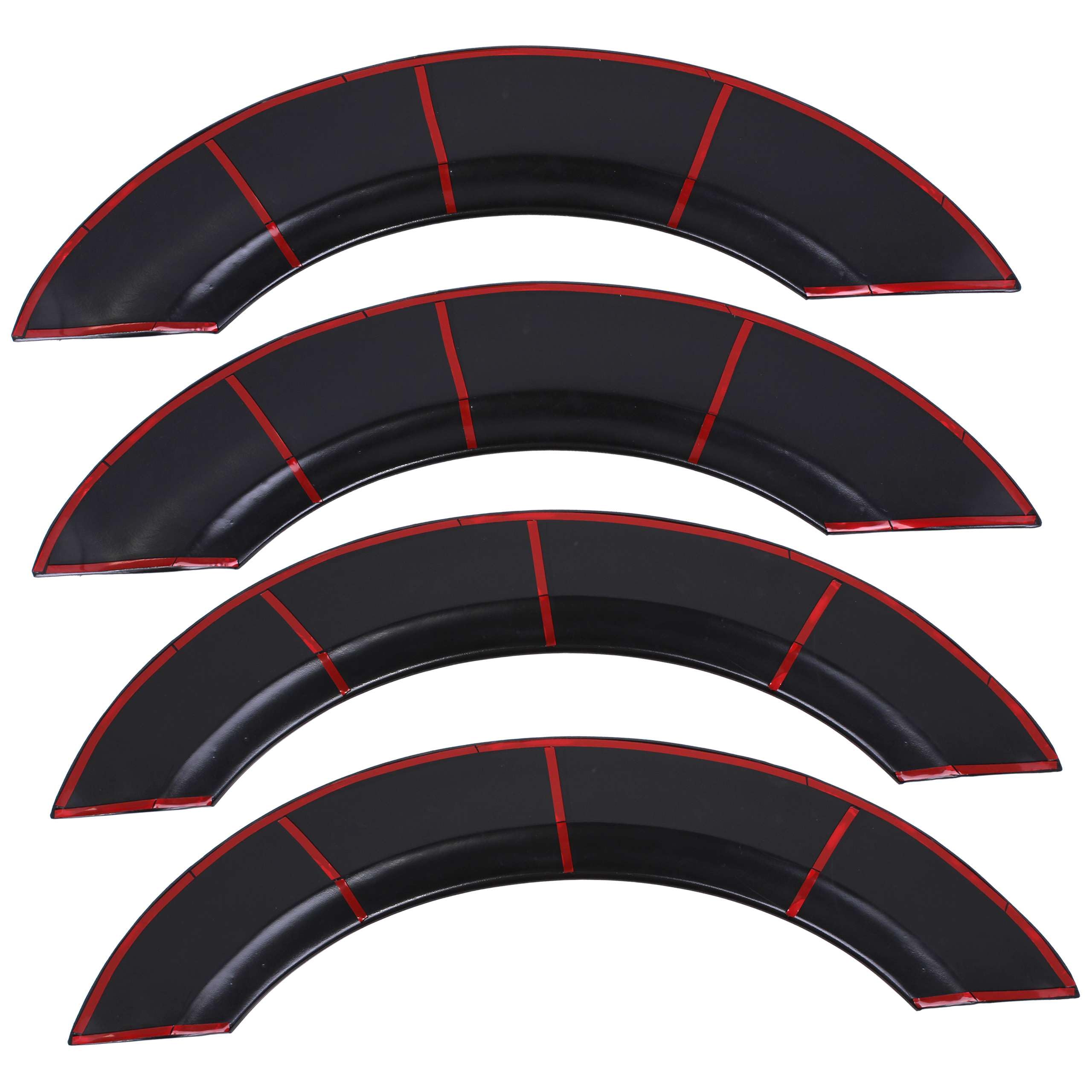INLY 4 Piezas Protector de Paso de Rueda Parachoques Guardabarros ensanchamiento ABS Negro Compatible con TGE (2017-2024) Craf.TER (2017-2024)