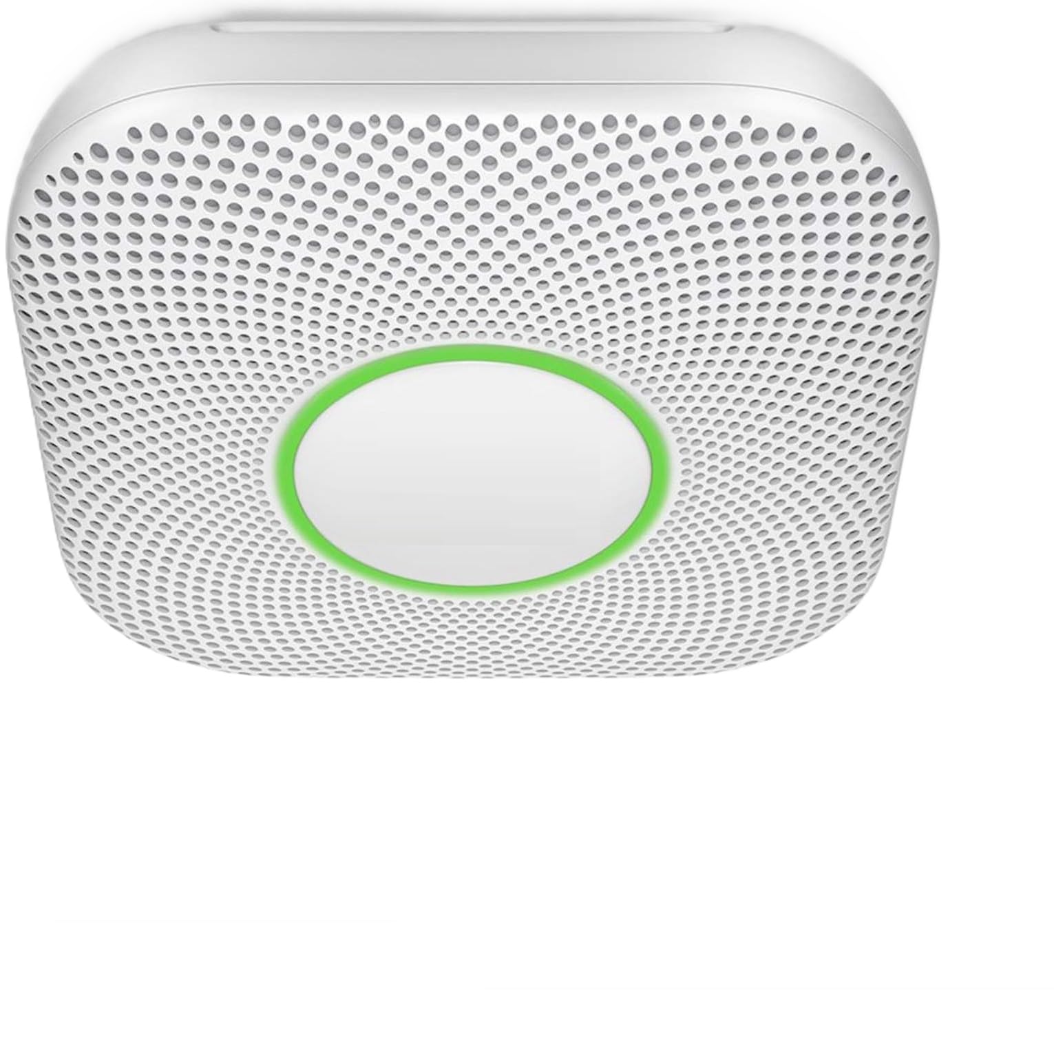 Google Nest Protect 2nd Generation Smart Smoke/Carbon Monoxide Wired Alarm, Hardwired Smoke and Carbon Monoxide Detector - Lifespan May Vary