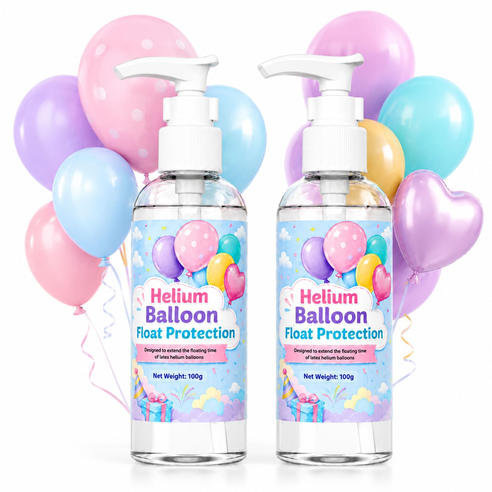 LAMXIN 200ml Helium Balloon Protective Fluid for Latex Balloons