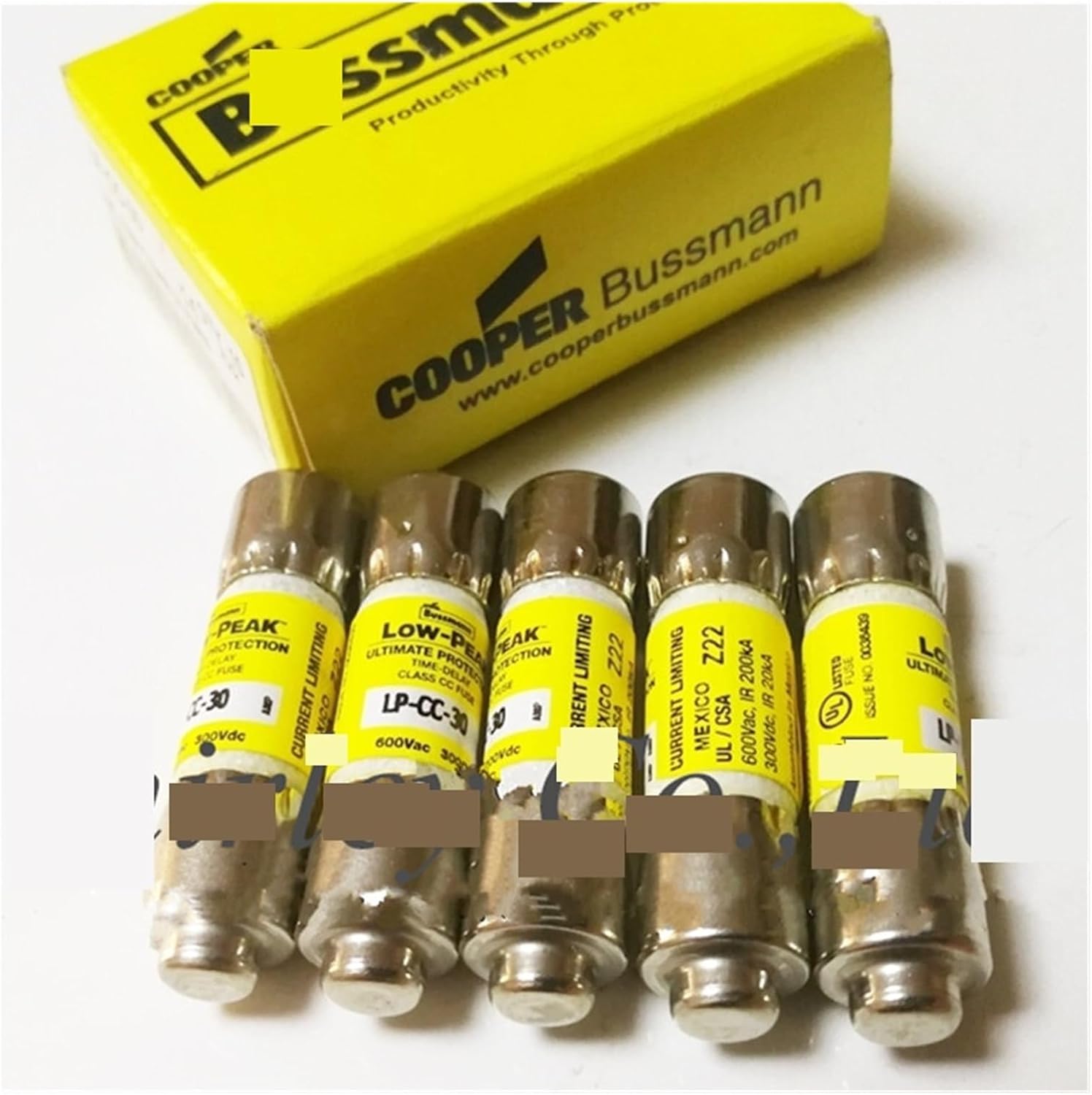 DOMOJT Fuse 10 pcs Imported Fuses 10X38 LPCC1/2 LPCC12