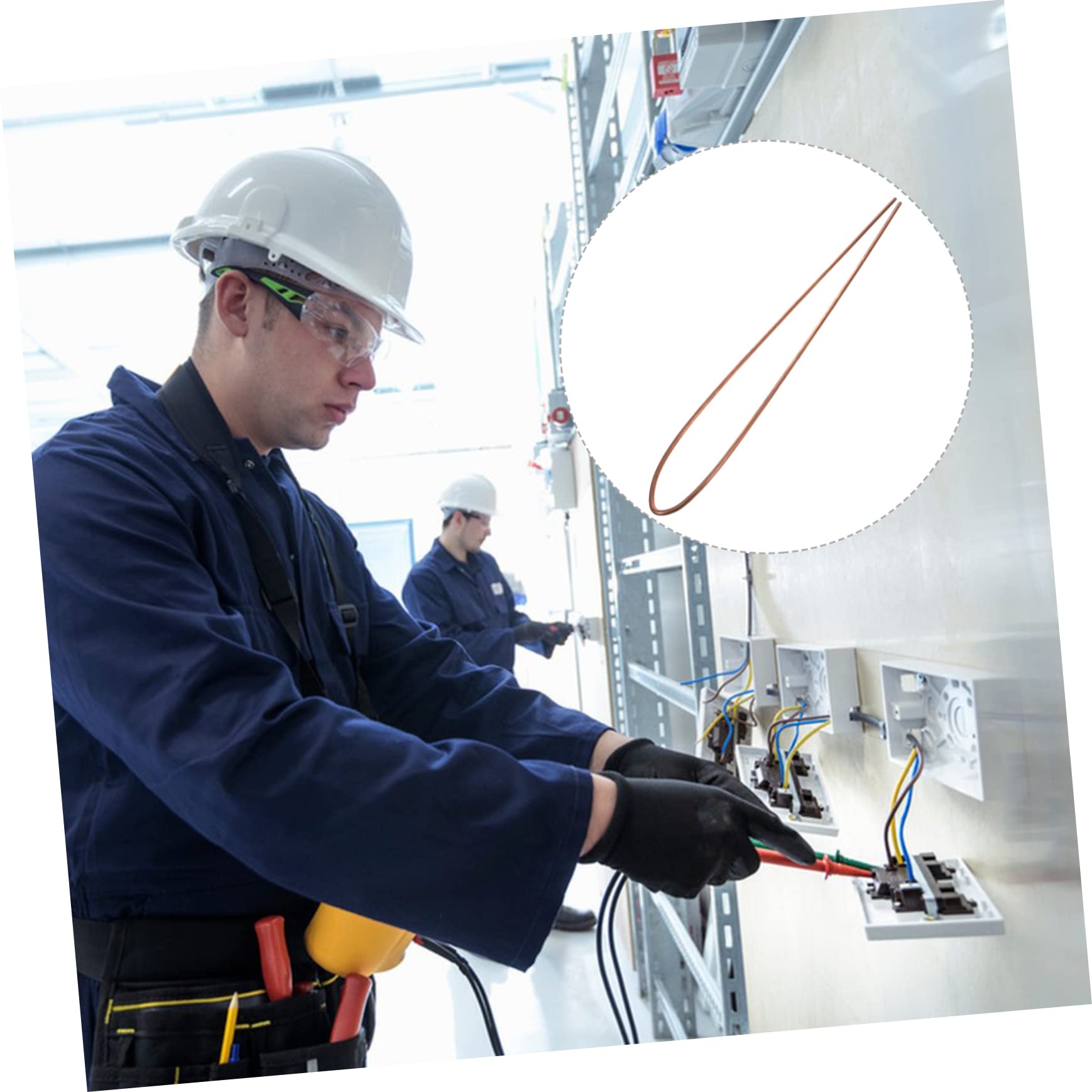 Kupfer-rundstäbe 5 Mm Durchmesser 1 Meter Länge Für Metallverarbeitung Und Handwerk